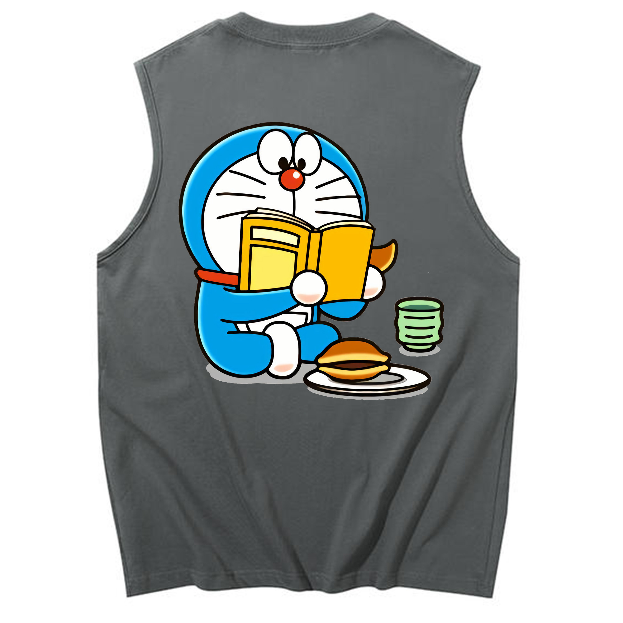 （画像用） ドラえもん Doraemon コットン100％タンクトップ（背面プリント）